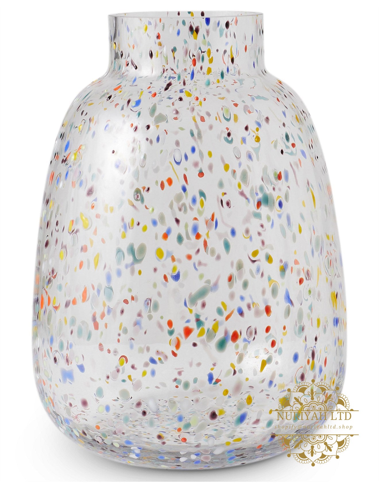 Party Speckle Vase One Size